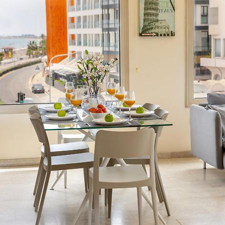 Mackenzie Beachfront Eftyhia Suite Larnaca Bagian luar foto