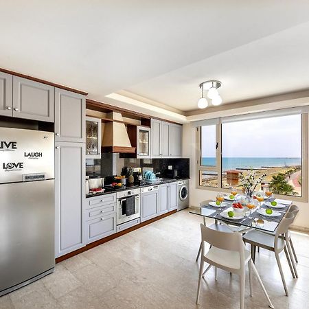 Mackenzie Beachfront Eftyhia Suite Larnaca Bagian luar foto