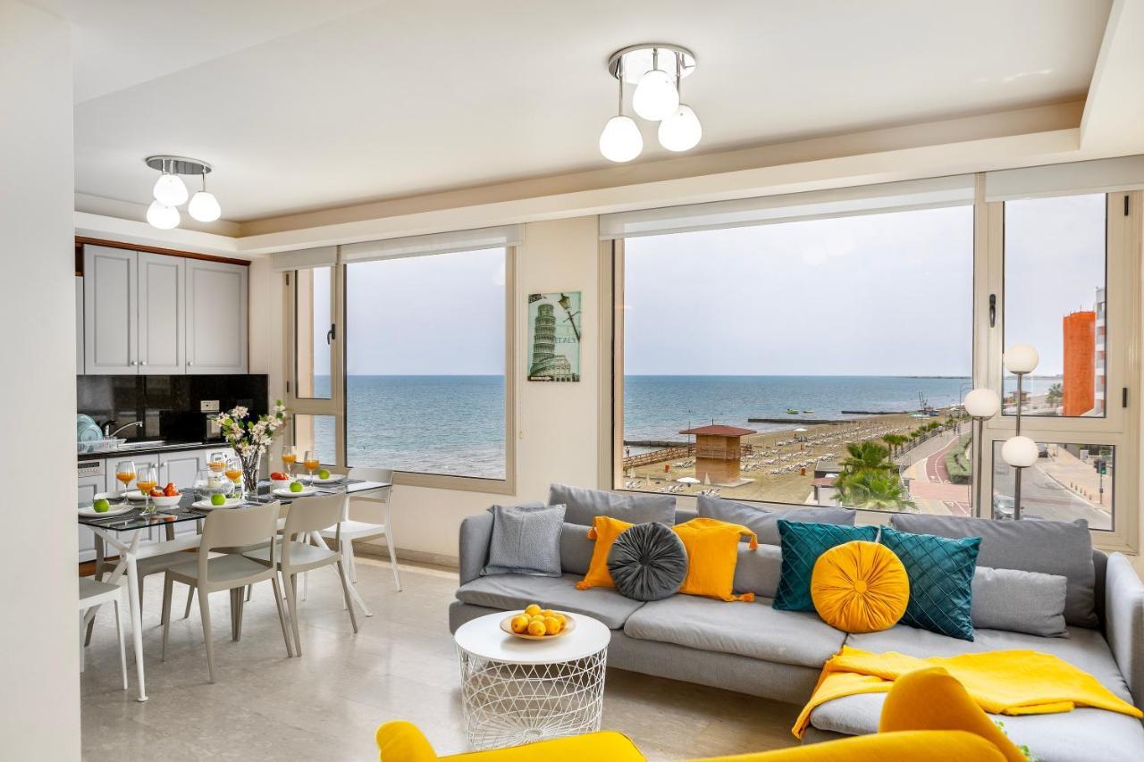 Mackenzie Beachfront Eftyhia Suite Larnaca Bagian luar foto