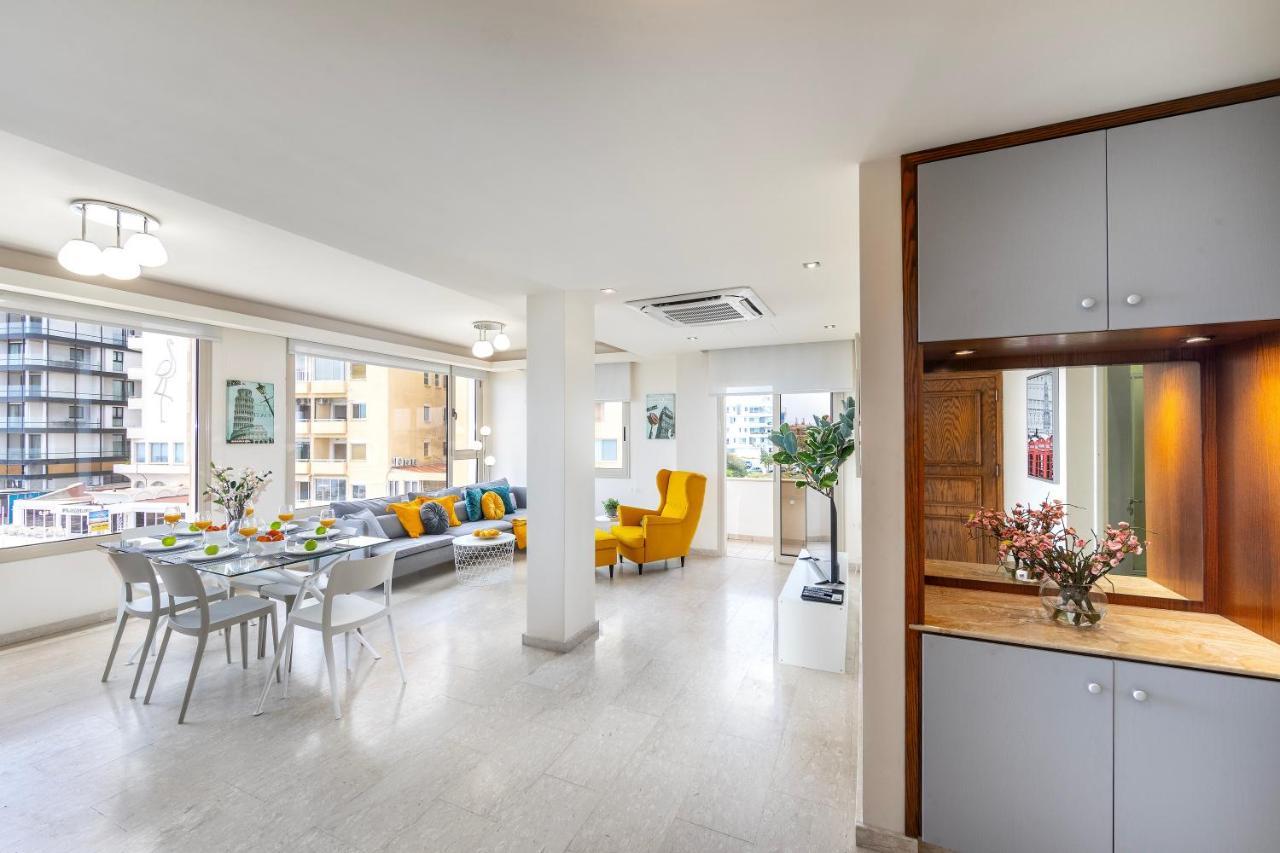 Mackenzie Beachfront Eftyhia Suite Larnaca Bagian luar foto